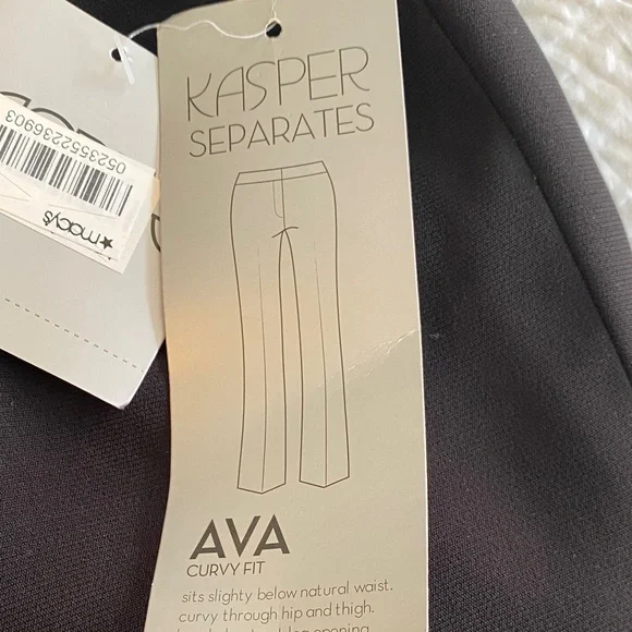 Kasper Classic Black Women's Trousers - Picture 6 of 6